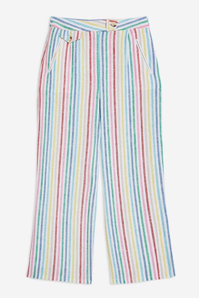 Stripe Sun Trousers from Topshop