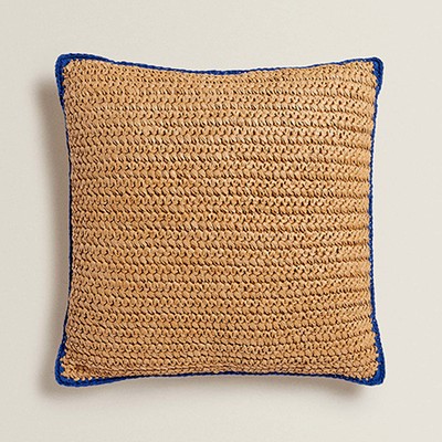 Wicker Cushion from Zara Home 