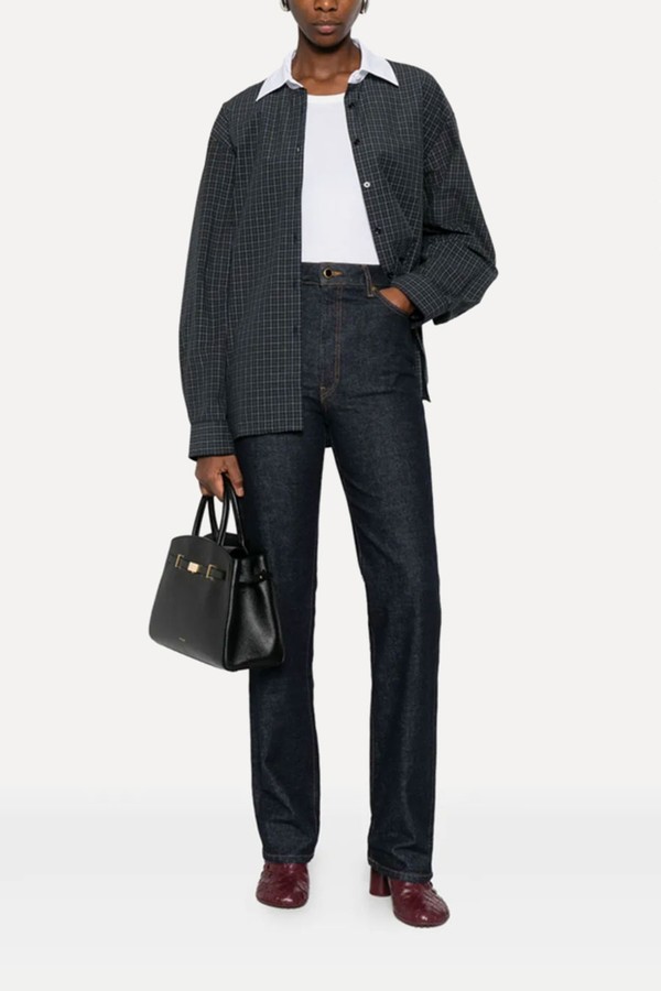 Hylan Checked Shirt from The Frankie Shop