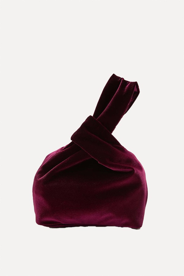 Velvet Grab Bag from Marks & Spencer