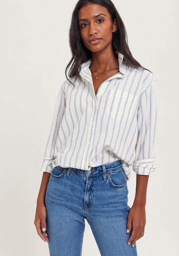 Braunton Chambray Stripe Shirt