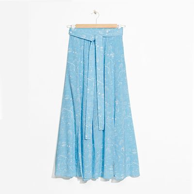 Slit Crepe Skirt from & Other Stories