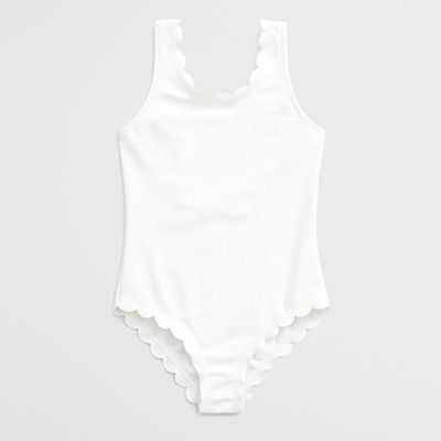 Scalloped Swimsuit from Mango