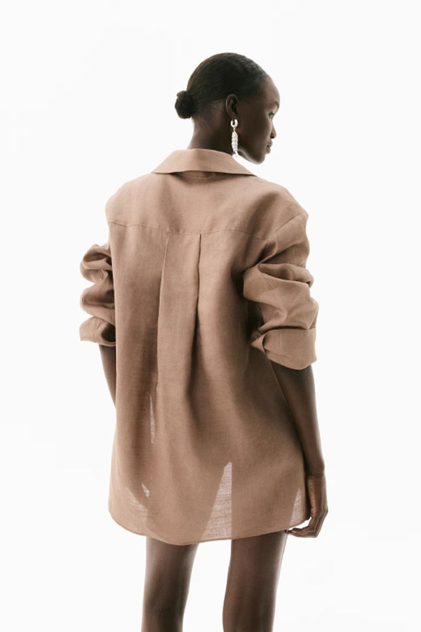 Ramie Popover Shirt