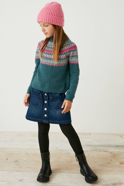 Green Fairisle Jumper