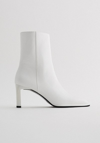 Rectangular Heel Ankle Boots  from Zara