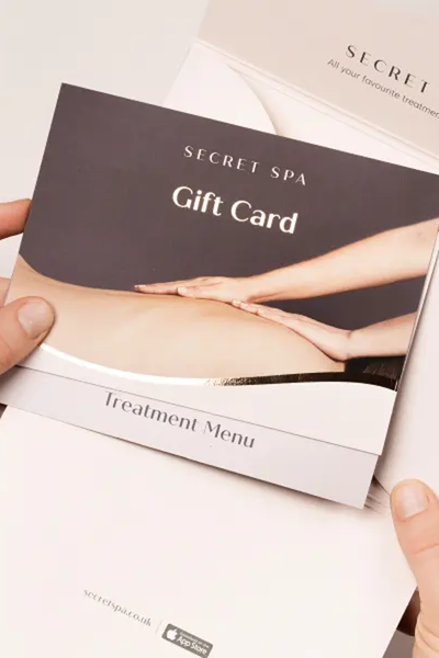 Secret Spa Gift Card from Secret Spa