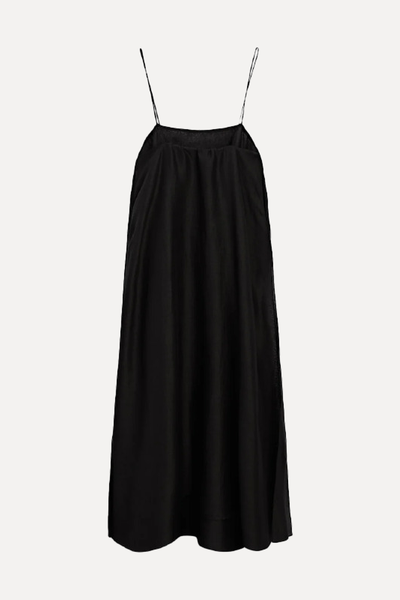  Strappy Ramie Midi Dress from Massimo Dutti