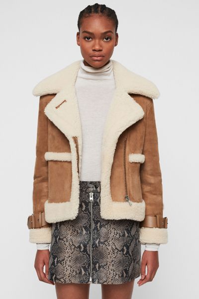 Farley Shearling Jacket from AllSaints