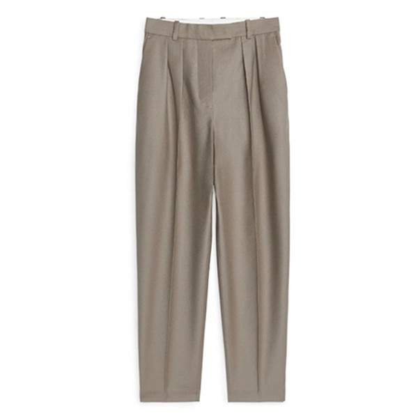 Wool Flannel Trousers from Arket
