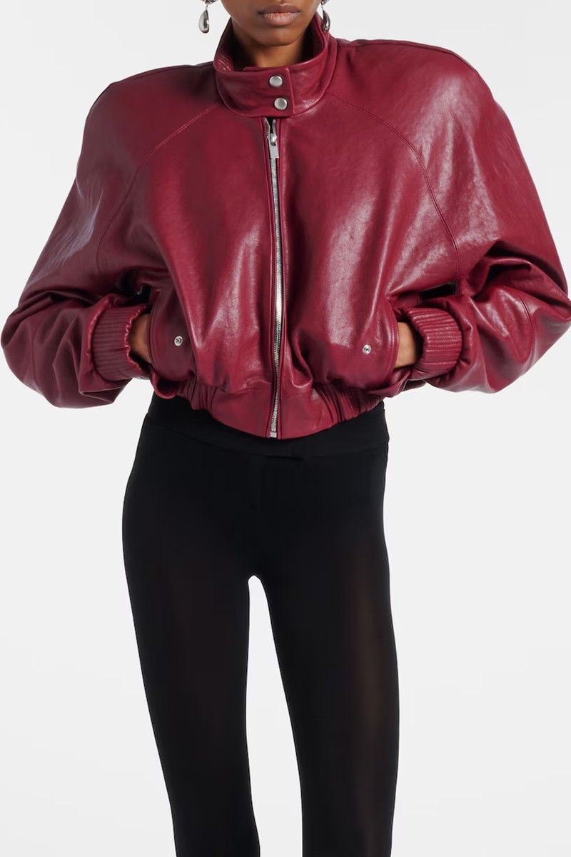 Cropped Leather Jacket from Magda Butrym