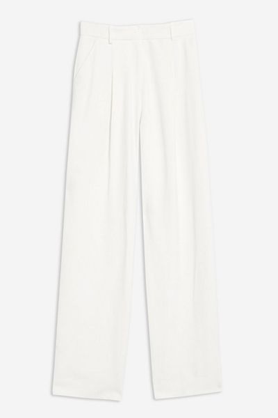 Ivory Essential Peg Trousers