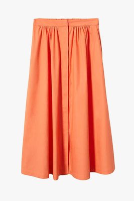 Cotton Flared Skirt from Mango