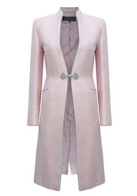 Pale Pink Dress Coat