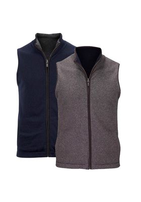 Reversible Merino/Cashmere Gilet from Schoffel Country Clothing