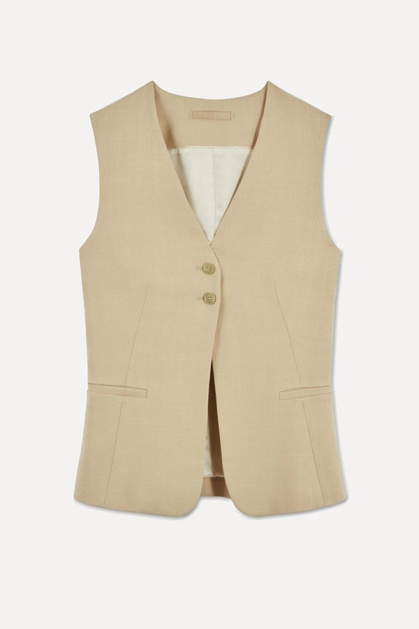 The Longline Waistcoat from COS