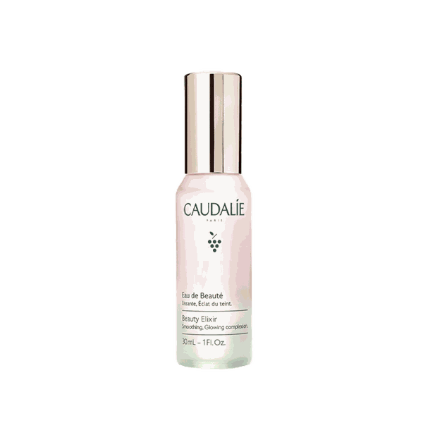 Mini Beauty Elixir Prep, Set, Glow Face Mist from Caudalie 