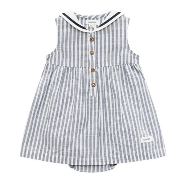 Sailor Stripe Baby Dress