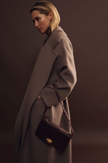 Bridget Wool-Blend Blindseam Coat from Reiss