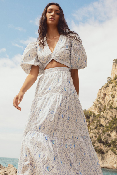 Sienna Dress from Capri Corals Azure