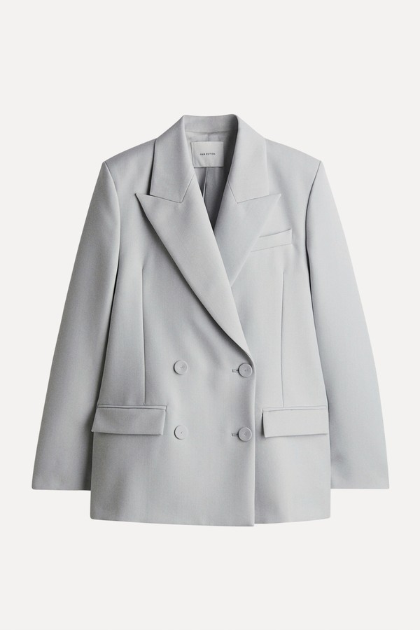 Oversized Wool-Blend Blazer