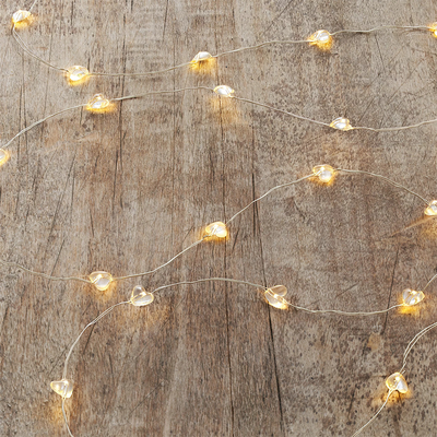 Heart Fairy Lights from The White Company