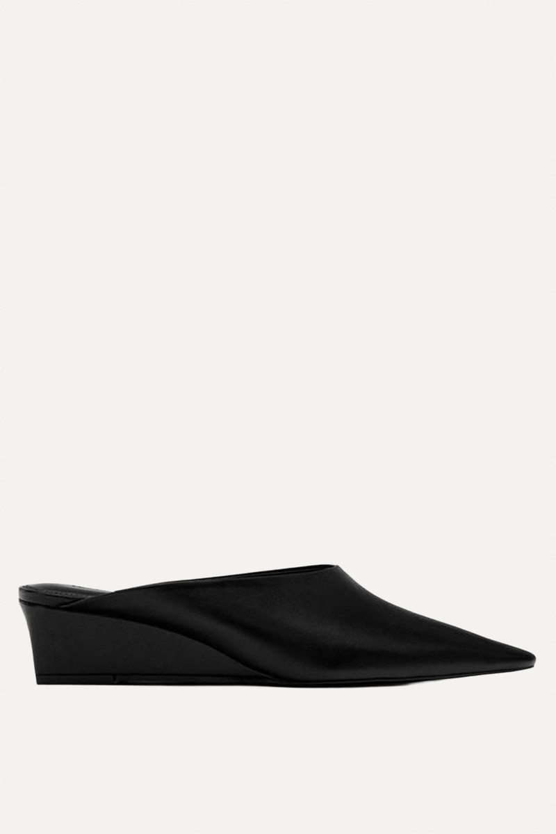 Wedge Heel Mules from Massimo Dutti
