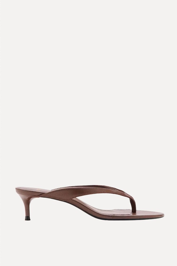 Strappy Heeled Sandals from mango
