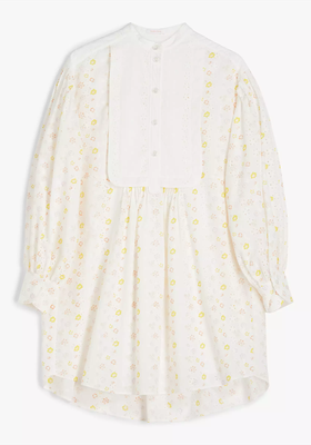 Broderie Anglaise Mini Shirt Dress from See By Chloé