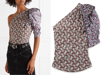 Cotton-Poplin Top from Isabel Marant  Étoile