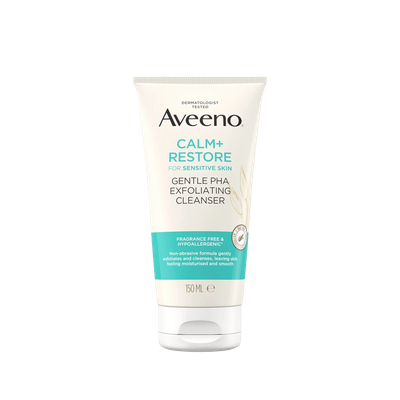 Face CALM+RESTORE Gentle Smooth PHA Exfoliating Cleanser