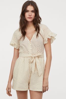 Broderie Anglaise Playsuit from H&M