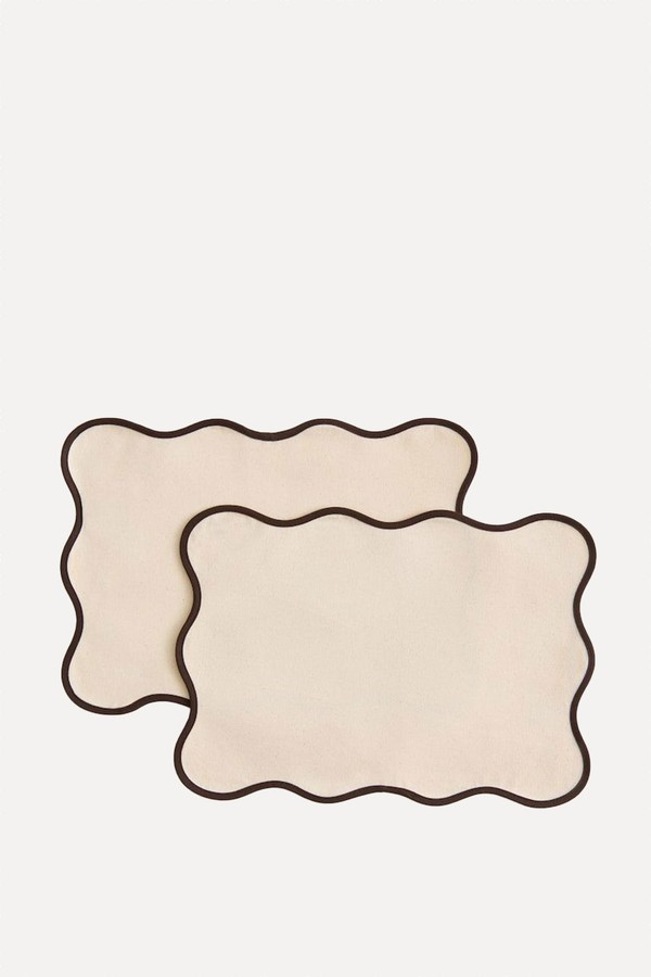 Set Of 2 Water-Repellent Place Mats