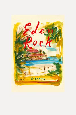Eden Rock - St Barths Illustration By Andrea Ferolla