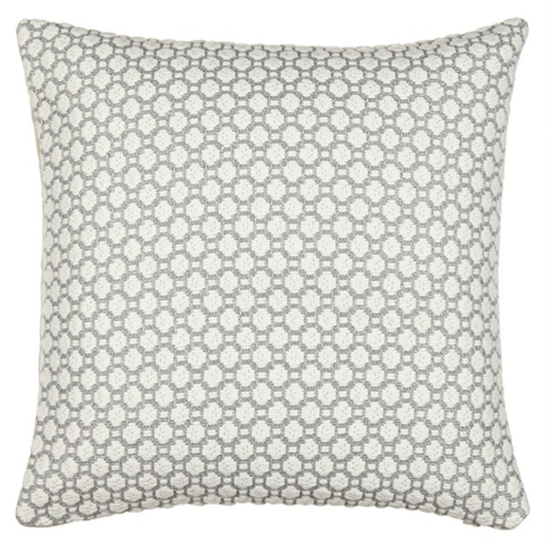 Croft Collection Weave Cushion, Blue Grey from John Lewis