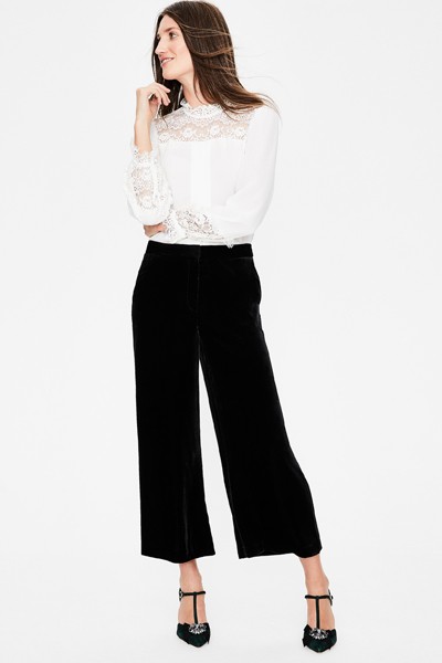 Lyndhurst Velvet Culottes