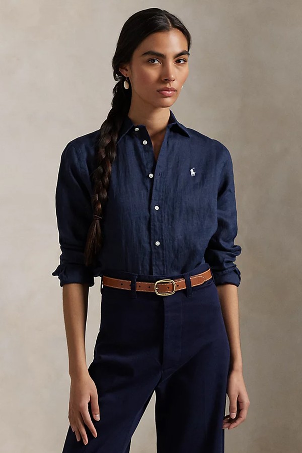 Classic Fit Linen Shirt