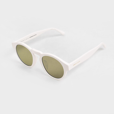 Round Acetate Sunglasses from Charles & Keith