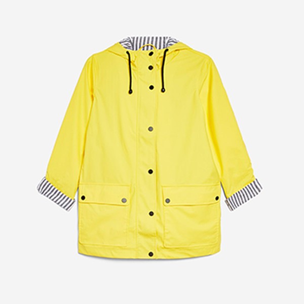 Hooded Rain Mac from Topshop