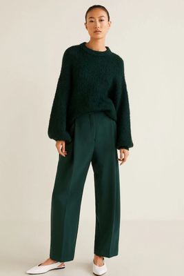 Pleated Suit Pants from Mango