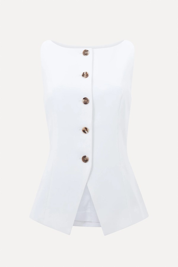 Tailored Waistcoat Top from French Connection