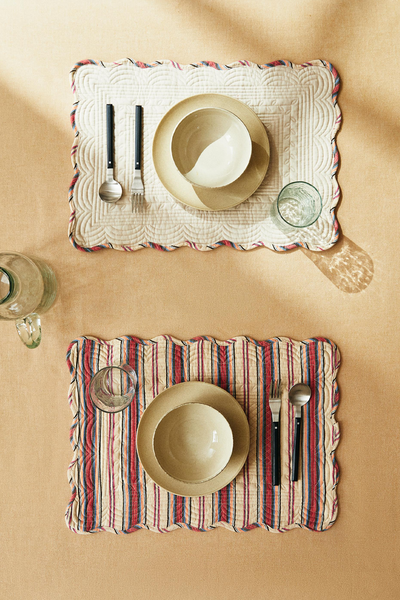 Reversible Quilted Placemats from Zara