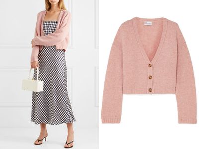 Cropped Knitted Cardigan from Red Valentino