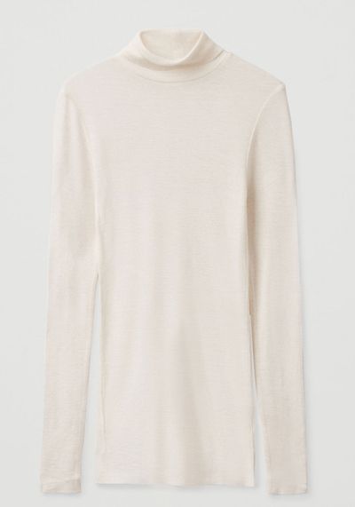 Slim-Fit Turtleneck Top from COS