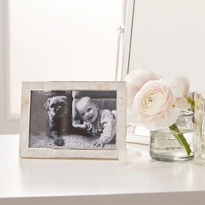 Mother Of Pearl Photo Frame from The White Company