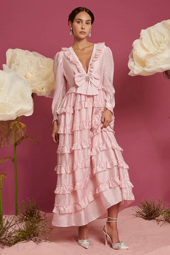 Dream Venus Ruffle Maxi Dress, £220 | Sister Jane