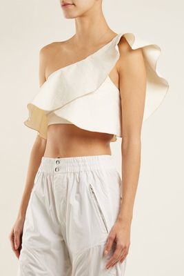One-Shoulder Cropped Top from Isabel  Marant