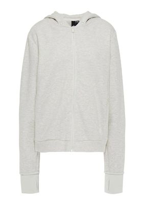 Mélange Cotton-Blend Jersey Hoodie from Adidas