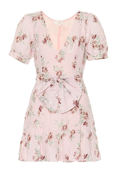 Lena Floral Linen Dress from LoveShackFancy