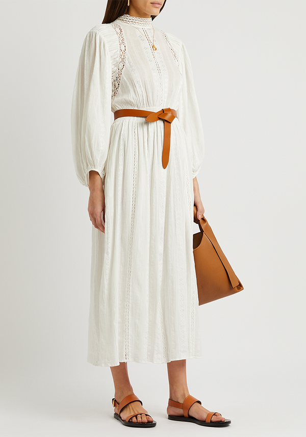 Jaena Cotton-Blend Midi Dress from Isabel Marant Étoile